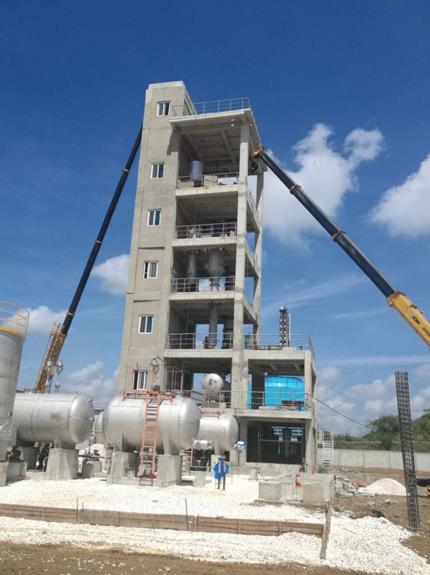 古巴10kt/a浓硝酸装置总包工程的技术总负责