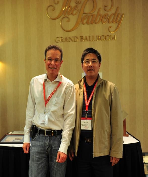 在全球ANNA年会议上代表中国发言