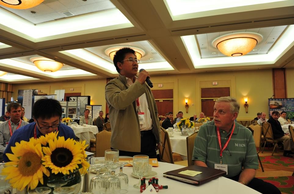 在全球ANNA年会议上代表中国发言